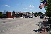 Belleville, Michigan - Main Street Looking South