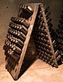 Bottles at the Schramsberg wine cellar