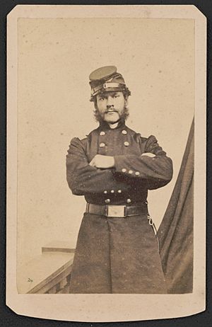 Brigadier General Thomas Greely Stevenson of 24th Massachusetts Infantry Regiment and General Staff U.S. Volunteers Infantry Regiment in uniform) - Photographed by Black LCCN2016646124.jpg