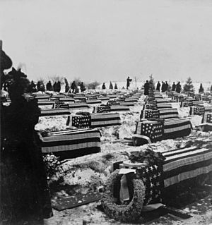 Burial of USS Maine dead at Arlington National Cemetery - 1899-12-28