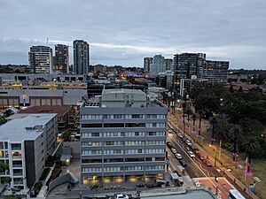 BurwoodNSW skyline 2020