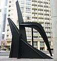 Calder "Crossed blades" (1967)