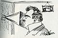 Caruso gramophone cartoon