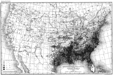 Census 1900 Percent Black