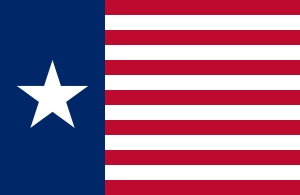 Ceremonial flag of the Texas Navy Association