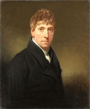 Selfportrait of Charles Howard Hodges 1835