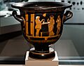 Choregos Painter - RVAp 1-123 - the stealers of daintings - Herakles supporting the world - Milano MA A 0-9-2841 - 01