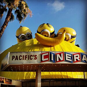 Cinerama dome minions