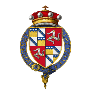 Coat of Arms of Sir Thomas Stanley, 1st Baron Stanley, KG