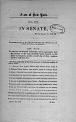Cornell Senate Bill