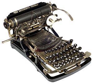 Daugherty typewriter (Martin Howard Collection)