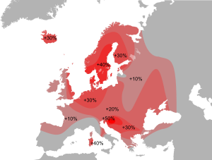 Distribution Haplogroup I Y-DNA