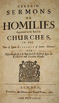 Elizabethan Homilies
