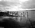 Eskimo fish traps, Egegik, Alaska, 1917 (COBB 291)