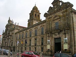 Fachada San Salvador de Celanova