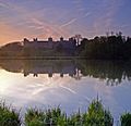 Framlingham Castle reflected in The Mere,at dawn. - geograph.org.uk - 1293414