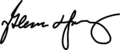 Glenn Ivey signature