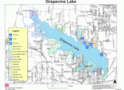 Grapevine Lake map.gif