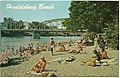 Healdsburg Municipal Beach postcard