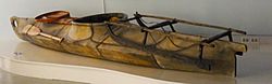 Inuit kayak (Alaska) - Arctic Museum
