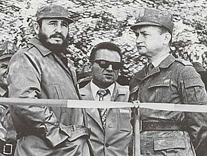 Jaruzelski Castro 1972