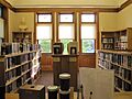 Kimball Library - view from the reference desk