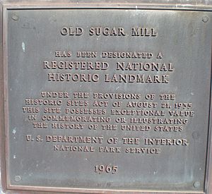 Koloa-old-sugar-mill-landmark-plaque