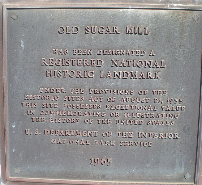 Koloa-old-sugar-mill-landmark-plaque