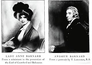 Lady Anne Andrew Barnard