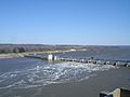 Lock and dam starved rock