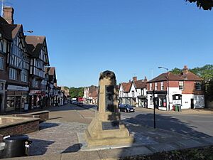 Looking west south-west down the High Street - geograph.org.uk - 5074179