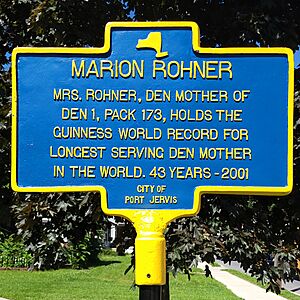 Marion Rohner Historical Marker