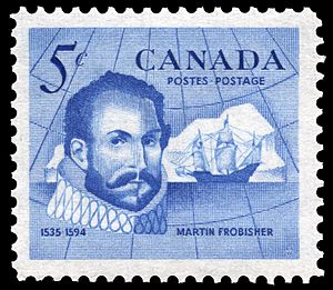 Martin Frobisher 1963 Canada stamp