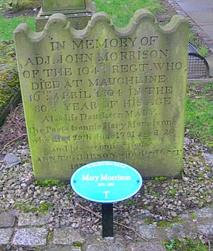 Mary Morison's Grave, Mauchline.JPG