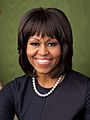 Michelle Obama 2013 official portrait (cropped 3x4 closein)