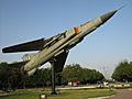 Monument of Indian MiG-23MF in Gandhinagar, 2007