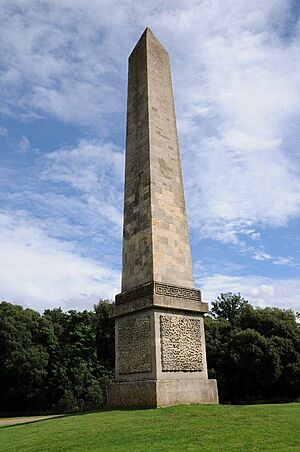 Obelisk in Holkham Park (geograph 4614979)