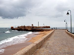 Océano Atlántico en Cádiz