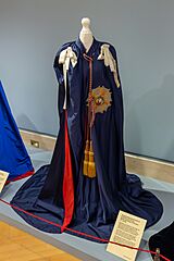 Order of St Michael and St George mantle with star