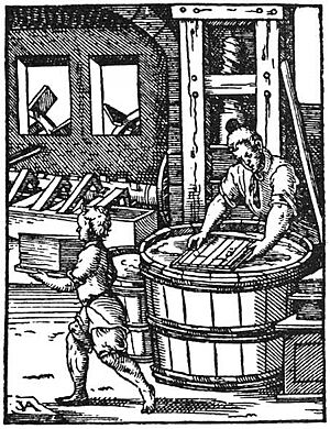 Papermaking by hand