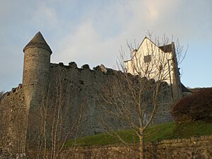 Parkes Castle in Winter