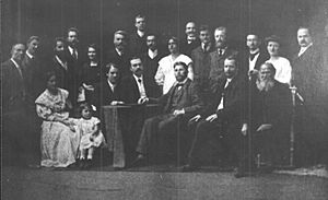 Participants in the 1st World Vegetarian Congress
