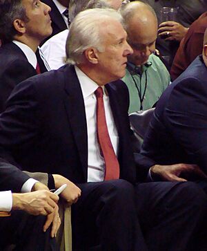 Pop sitting down