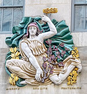 Rockefeller Center Maison Francaise Janniot Sculpture 2021-05-13 17-27