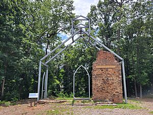 Ruins of Union Chapel, Marietta GA
