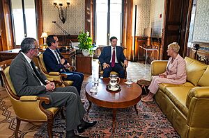 Secretary Rubio Meets with Cindy McCain (54525460253)