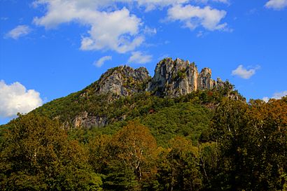 Seneca Rocks by Asilverstein Oct 2013 High Dynamic Range Merge from 7 Exposures