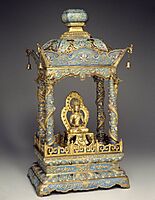 Shrine with an Image of a Bodhisattva