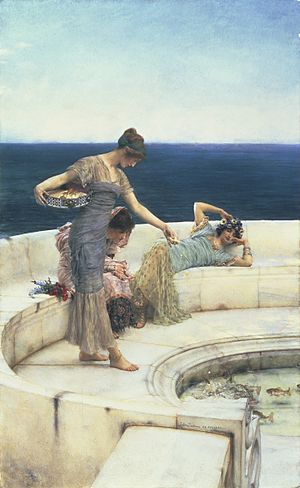 Silver Favourites, by Lawrence Alma-Tadema