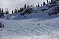 Snowmobling onrabbitearspass